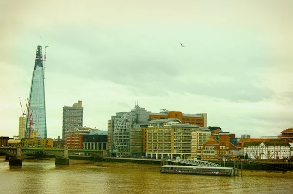 Construção de fragmentos em Londres, Inglaterra . — Fotografia de Stock