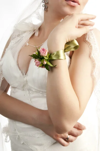 Elegante decoración floral de la boda — Foto de Stock