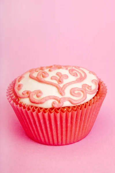 Roze cupcake — Stockfoto