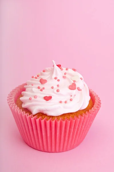 Rosa Cupcake — Stockfoto