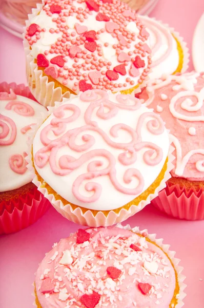 Pasteles rosados — Foto de Stock