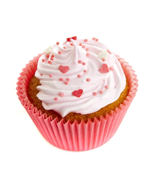 Cupcake rosa — Foto Stock