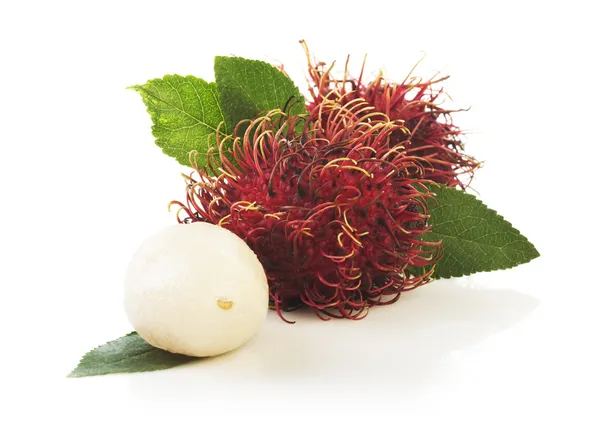 Μάτσο rambutan — Φωτογραφία Αρχείου