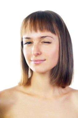 Güzel kadın portresi