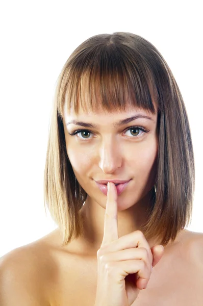 Retrato de mujer hermosa — Foto de Stock