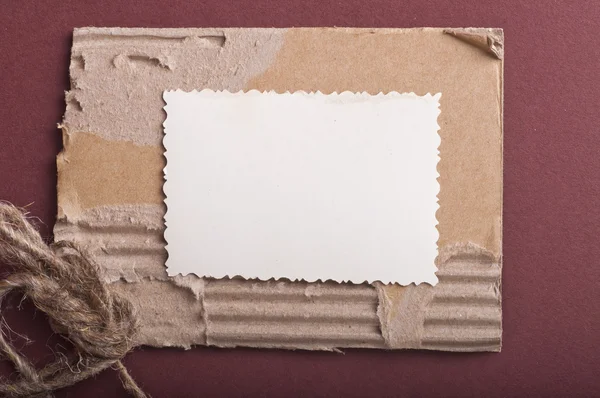 Vintage background with old paper — Stock Photo, Image