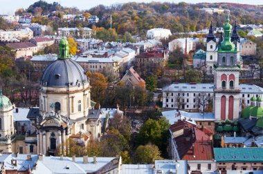 güzel görünümünden Belediye, lviv, Ukrayna