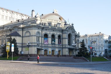Kiev opera binası. Ukrayna