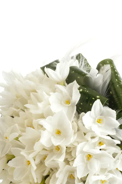 White wedding bouquet — Stock Photo, Image