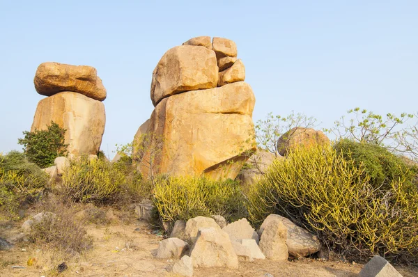 Rocks. Hampi, India — Free Stock Photo