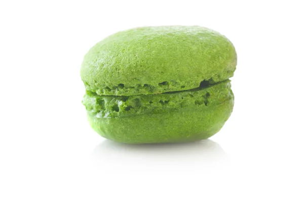 Green French macaron — Stock Photo, Image
