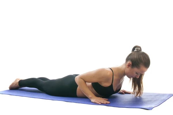 Bhujangasana — Zdjęcie stockowe