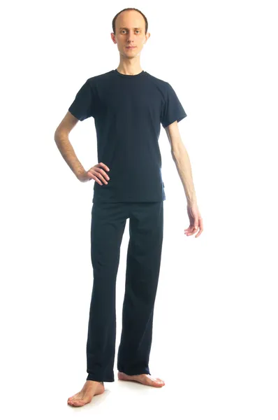 Ince uzun boylu adam — Stok fotoğraf