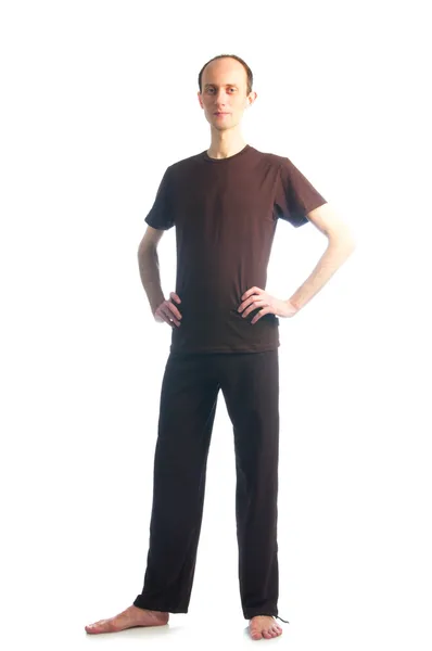 Ince uzun boylu adam — Stok fotoğraf