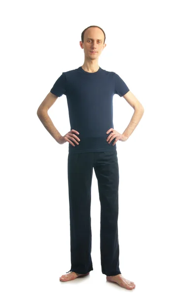 Tall slim man — Stock Photo, Image