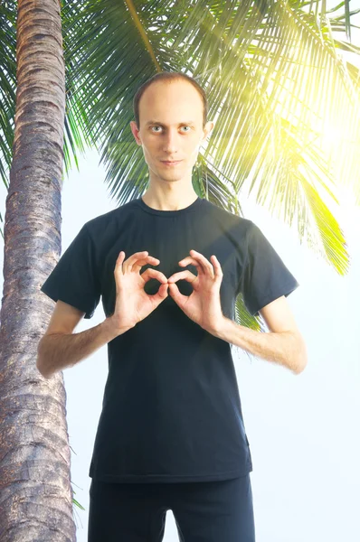 Padma mudra — Stockfoto