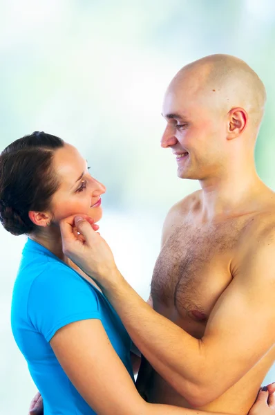 Feliz casal de amantes — Fotografia de Stock