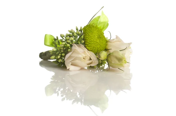 Nice wedding rose bouquet — Stock Photo, Image