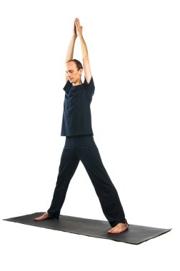 trikonasana konumumdaki