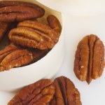 Brown Pecan Nuts in Box
