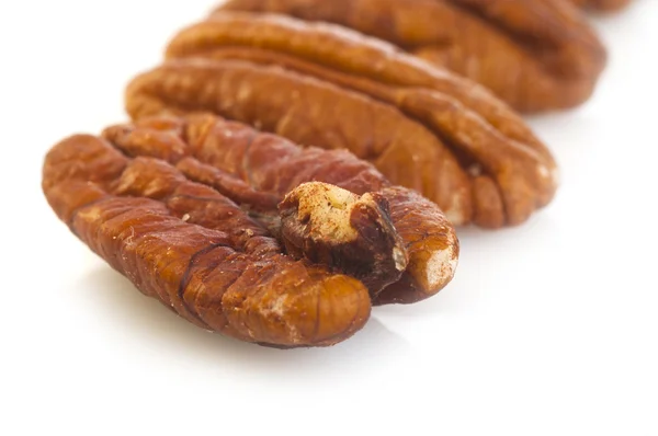 Brown Pecan Nuts — Stock Photo, Image