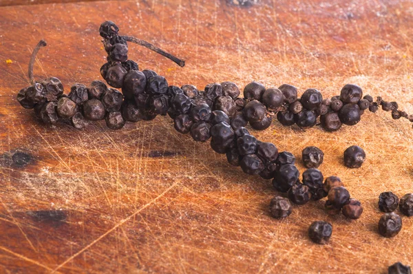 Black Indian Pepper — Stock Photo, Image