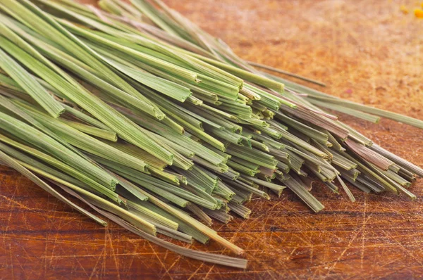 Citrongräs på bordet — Stockfoto