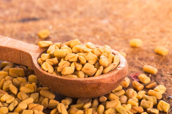 Fenugreek Seeds — Stock Photo, Image