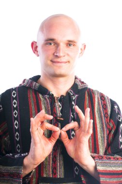 Padma mudra jest yapma adam