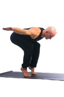 adam uttana-trikonasana (karmaşık sürüm)