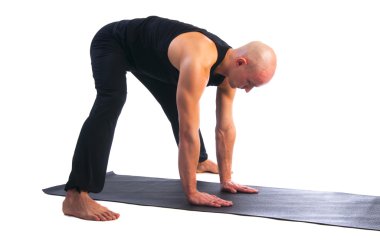 adam urdhva uttanasana poz
