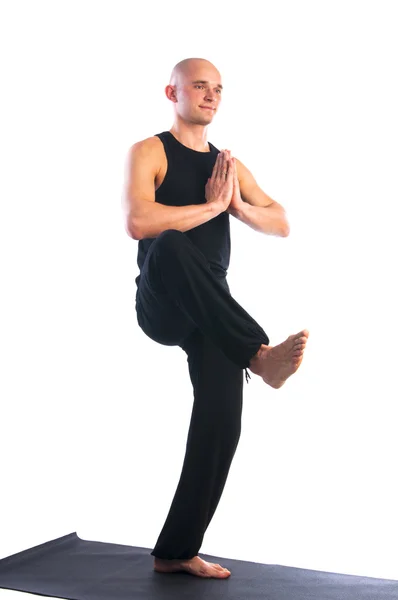 Mann in Shiva Nataraja Pose — Stockfoto