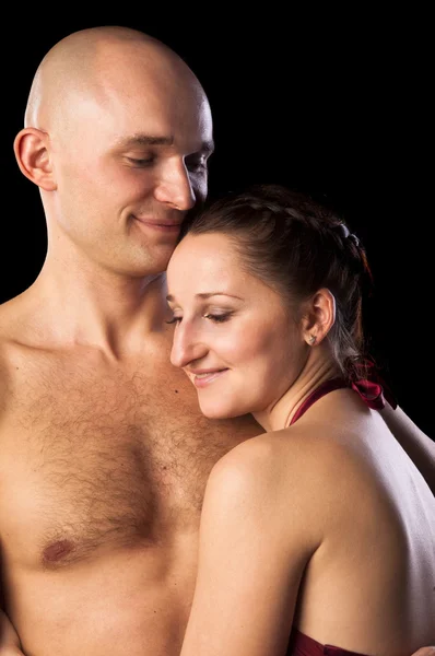 Romantik Çift sarılma — Stok fotoğraf