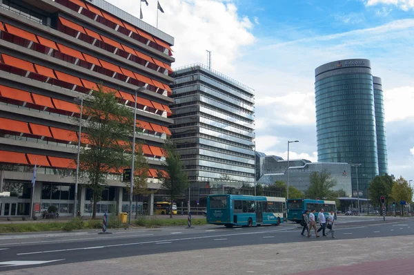 Mineurslaan straat in utrecht — Stockfoto