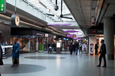 Amsterdam schiphol Havaalanı iç