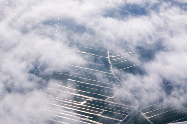 Bird's-eye view of Amsterdam