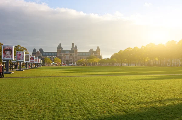 The Rijksmuseum and Van Gogh Museum — Stock Photo, Image