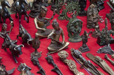 Hindu tanrılarına heykelcikler Hatıra Eşyası