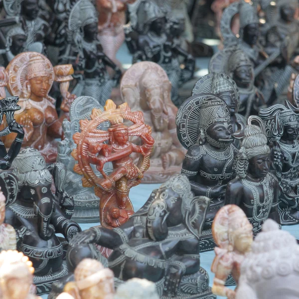 Hindu tanrılarına heykelcikler — Gratis stockfoto
