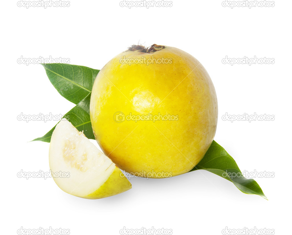 Fresh yellow guava fruit
