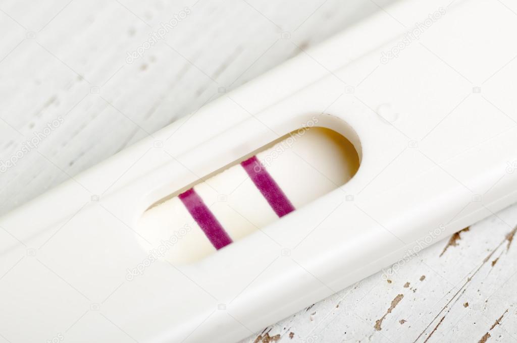 Pregnancy Test with positive result