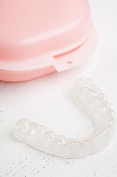 Tooth tray for whitening — Stock Photo, Image