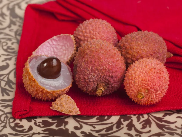 Maturare litchi — Foto Stock