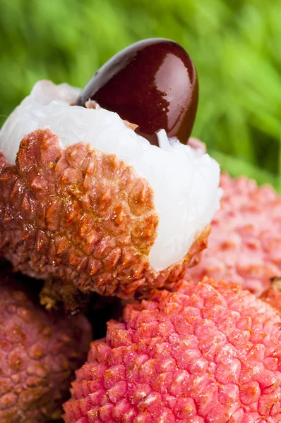 Close-up of lychee fruit — Stock Photo, Image