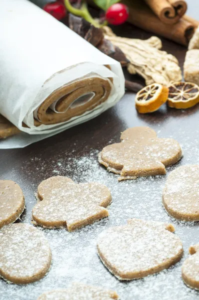 Ginger Dough with spices — Stock Photo, Image