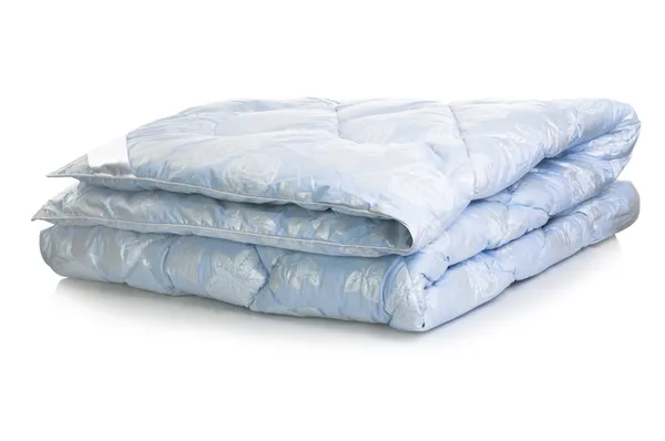 Blue blanket — Stock Photo, Image