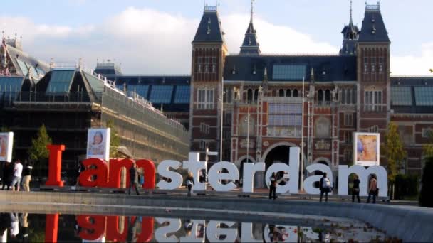 Amsterdam Rijksmuseum — Wideo stockowe