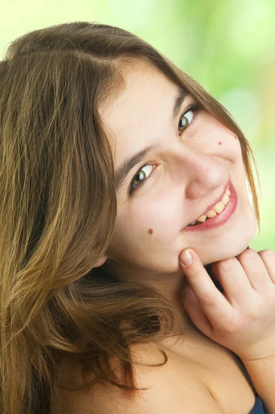 Chica adolescente feliz — Foto de Stock