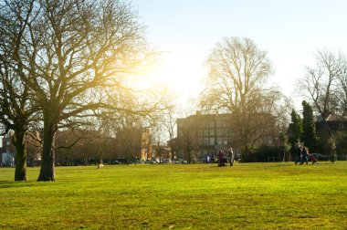 Londra'da clapham ortak park