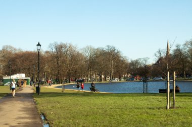 Londra'da clapham ortak park